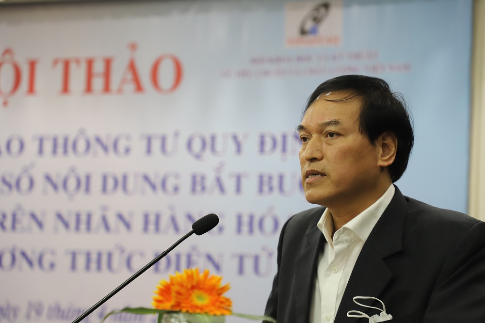 ‘Nhãn điện tử không thay thế cho nhãn hàng hóa vật lý’